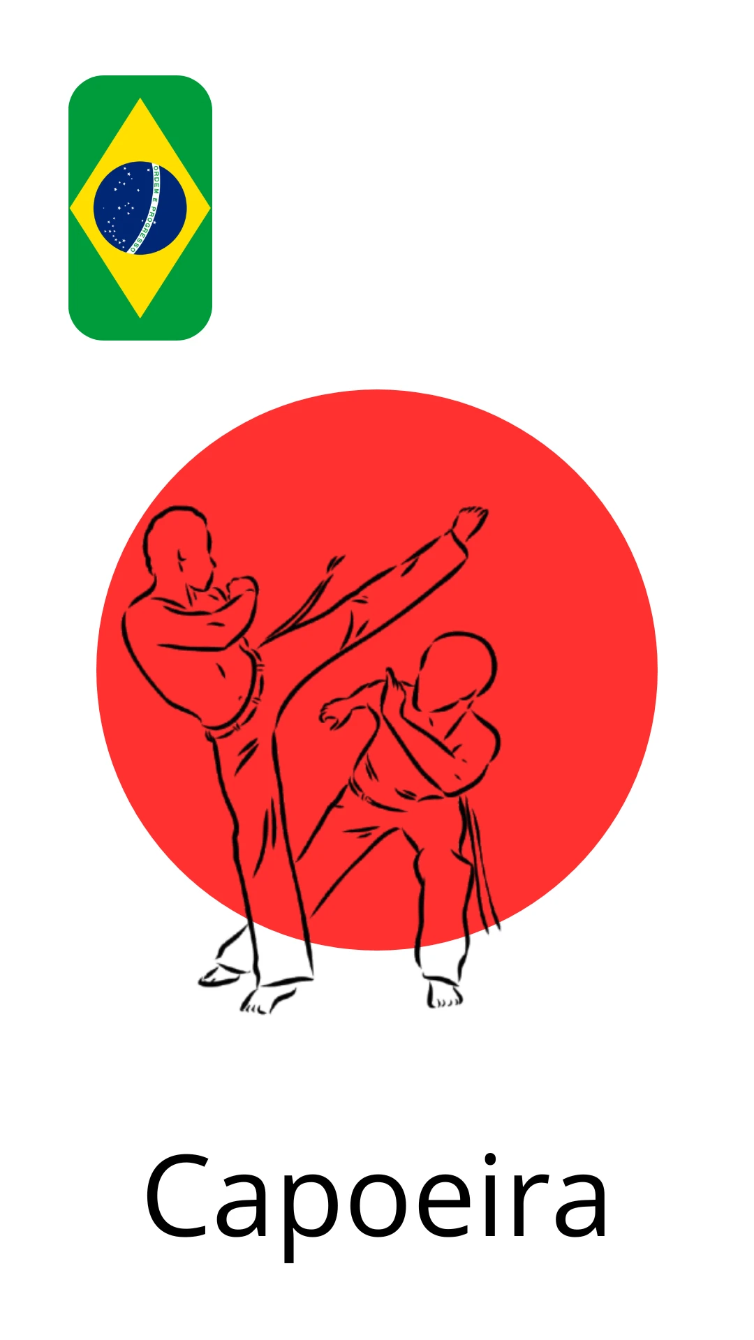 icone homem lutando Capoeira
