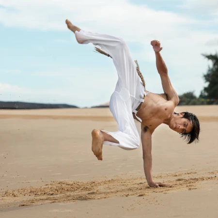 Treino de Capoeira